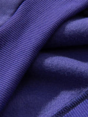 Sudadera lisa con hombros caídos