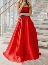 Vestido largo de novia sexy con hombros descubiertos y escote en V