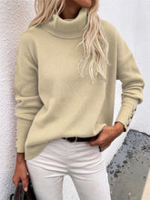 Rollkragenpullover mit langen Ärmeln