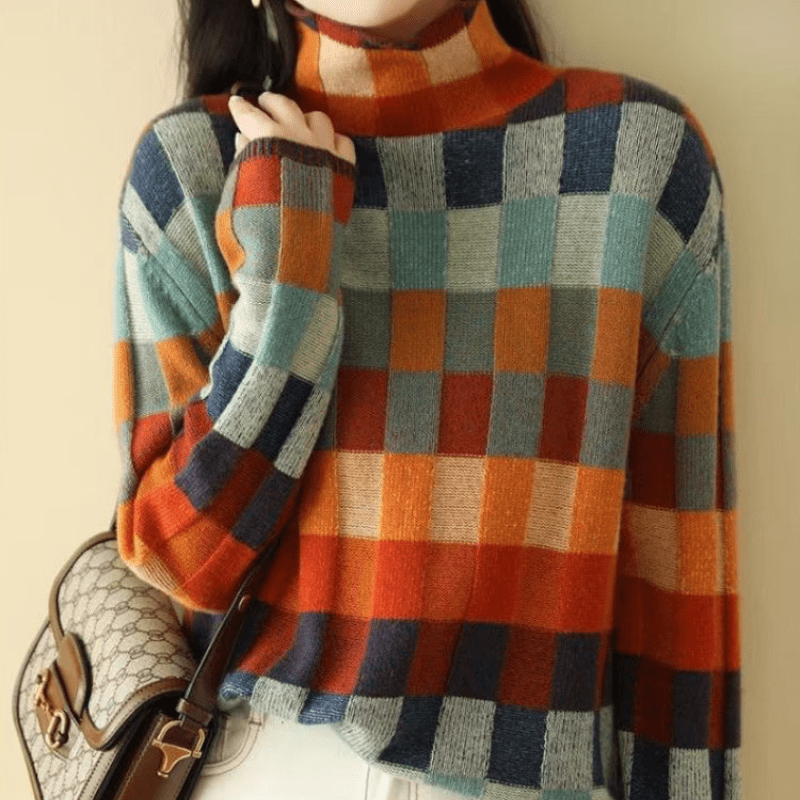 Doriâ„?- Colorful, soft and warm sweater