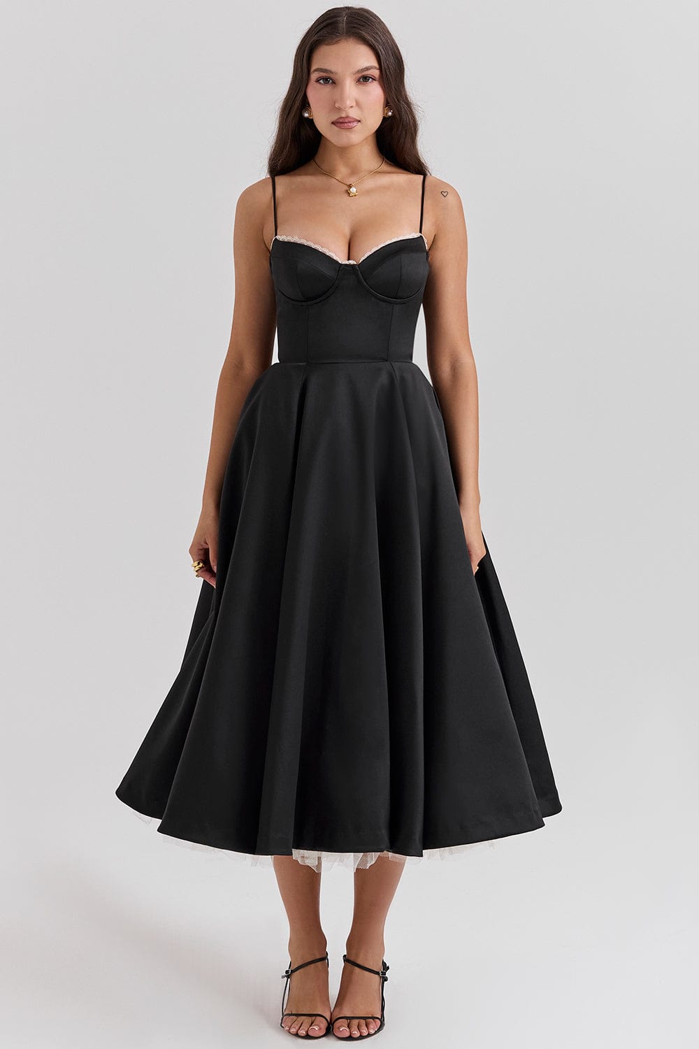 MATILDA TULLE MIDI DRESS