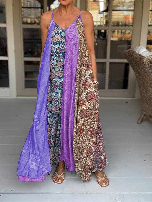 Casual V-neck Dress