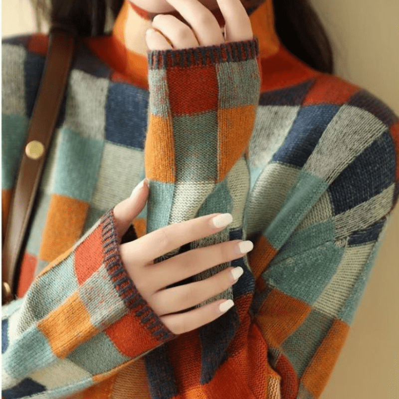 Doriâ„?- Colorful, soft and warm sweater