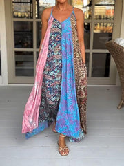 Casual V-neck Dress