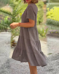 VIRELLAâ„?COTTON LINEN DRESS