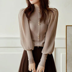 Mari - Blusa vintage clásica