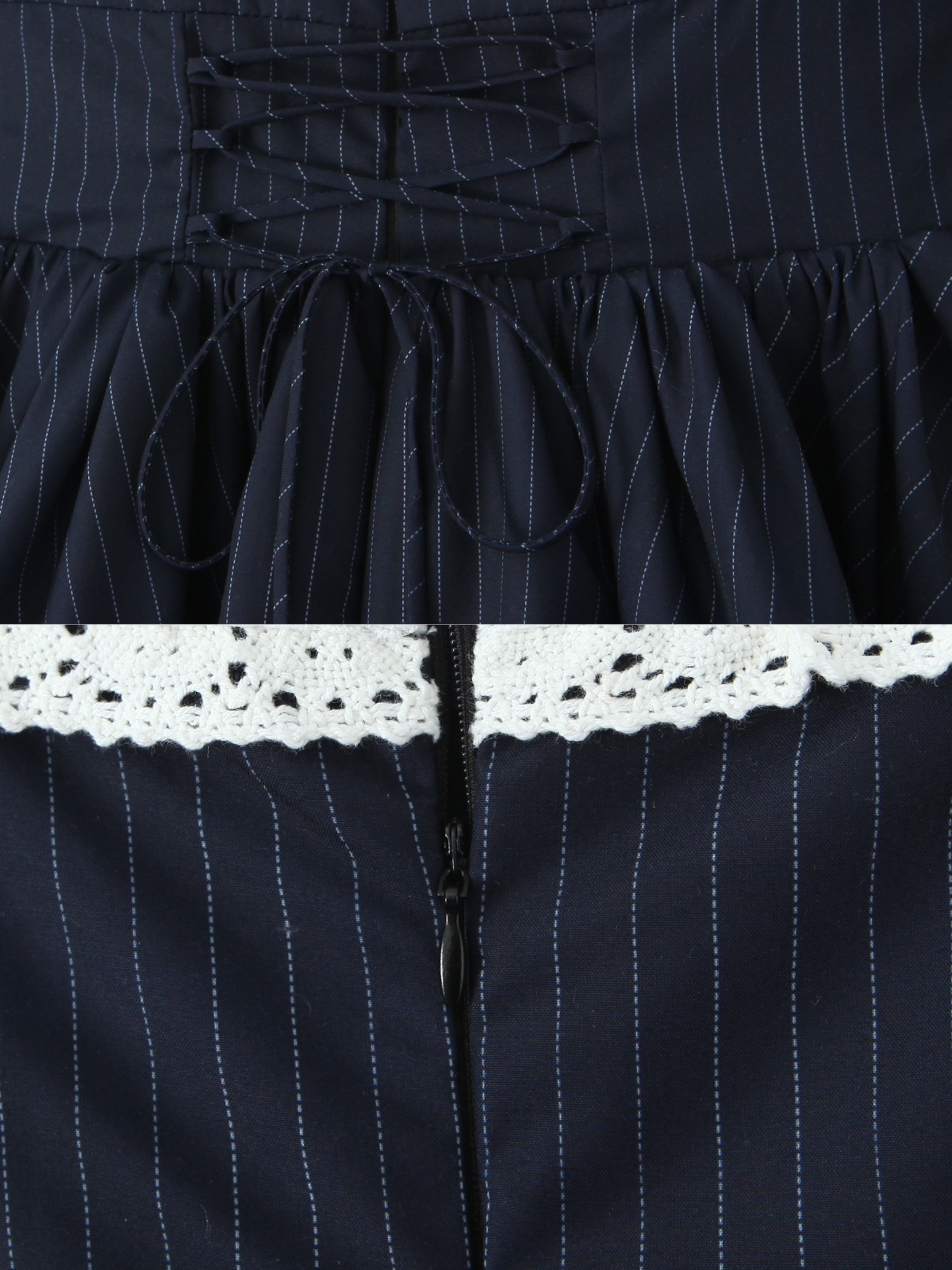 Dionna Lace Trim Mini Dress