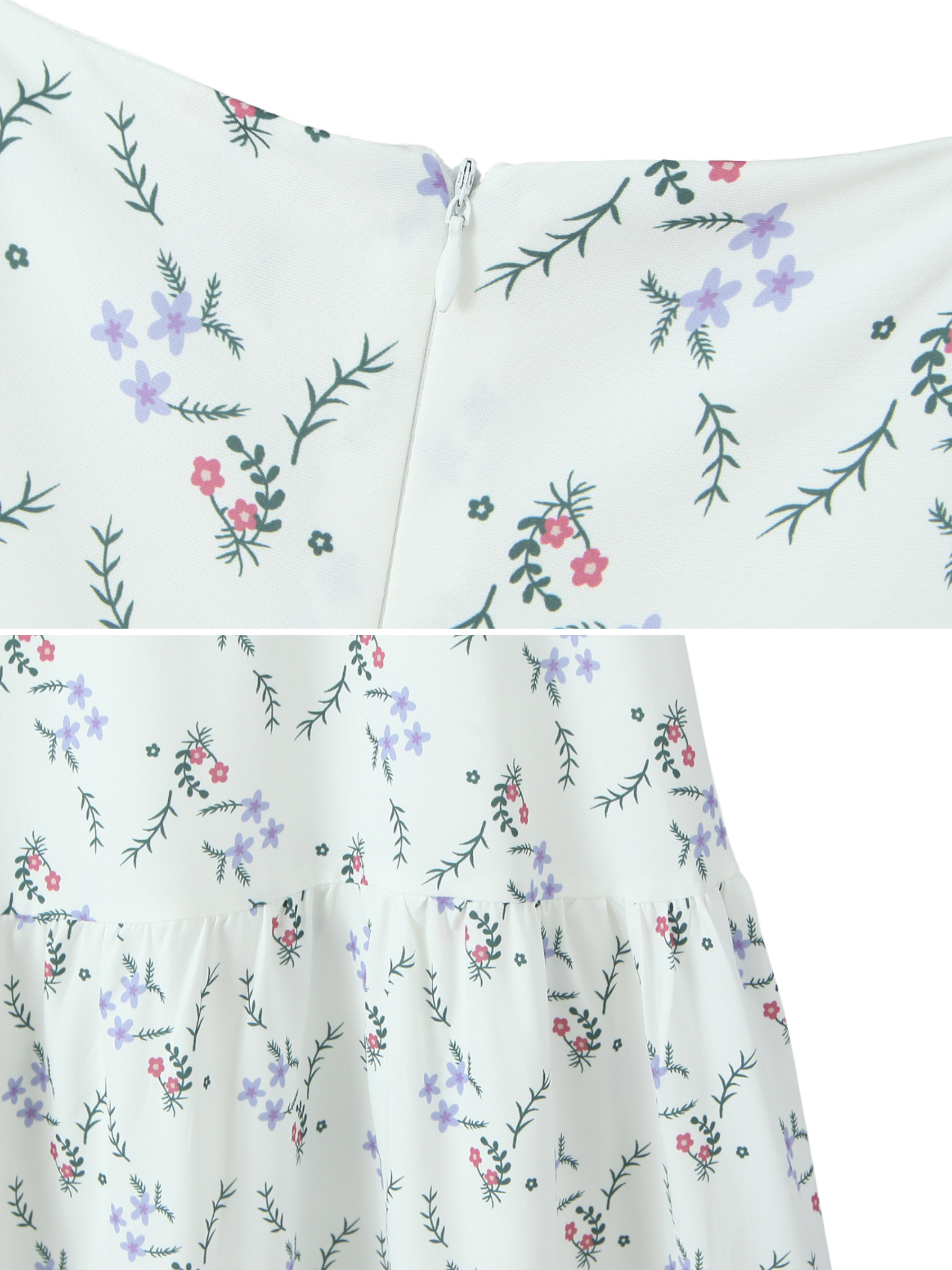 Eleanor Vintage Floral Midi Dress