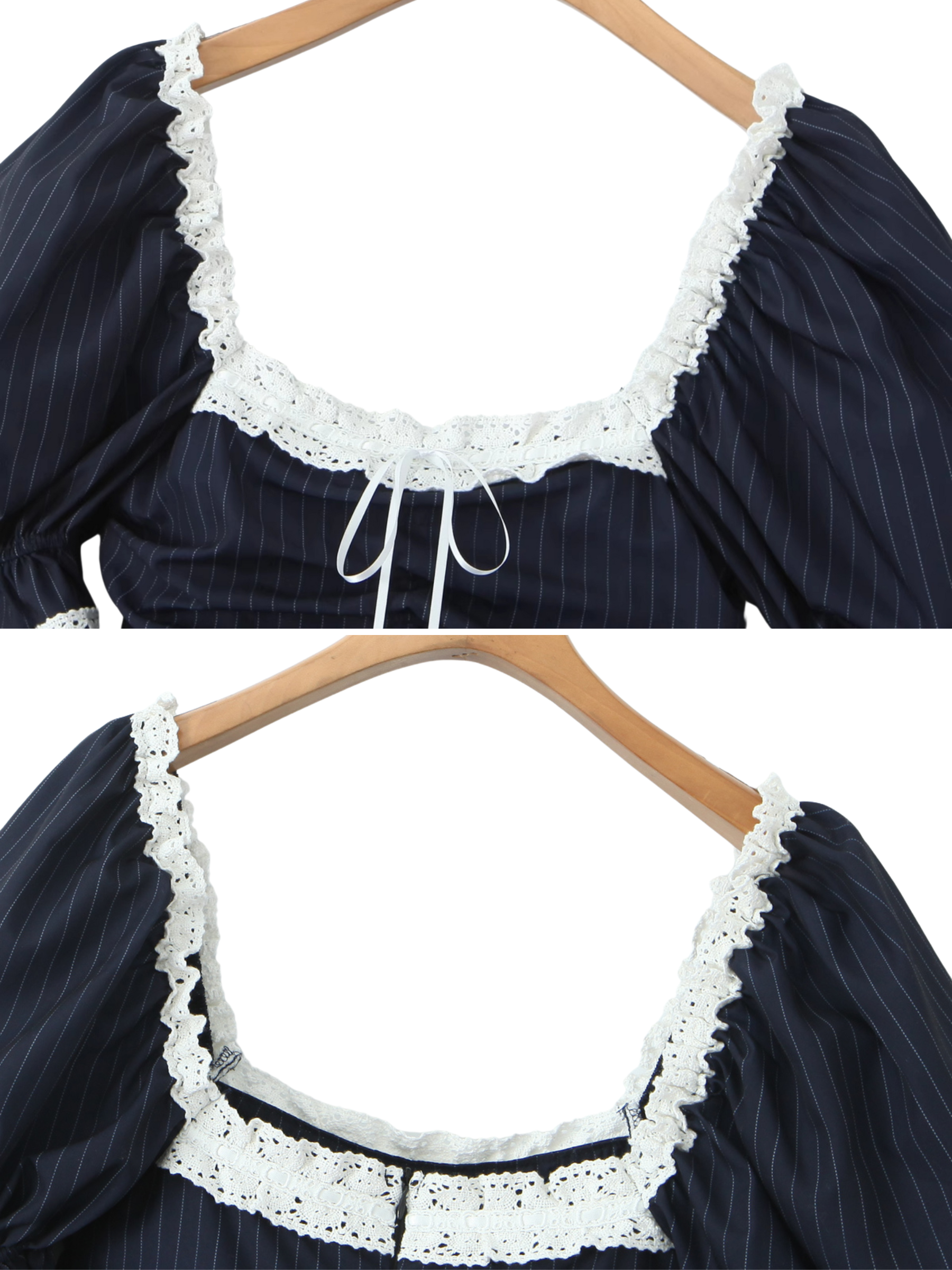 Dionna Lace Trim Mini Dress