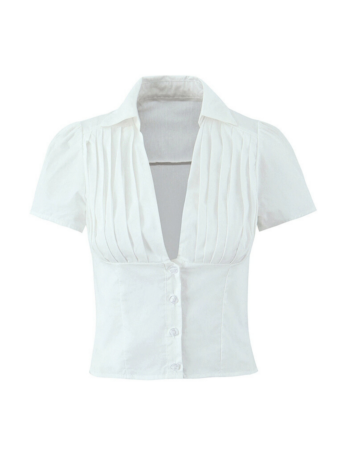 Sheryl Shirt Blouse & Skirt Set