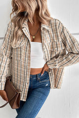 Jacke mit Knopfleiste und Taschen