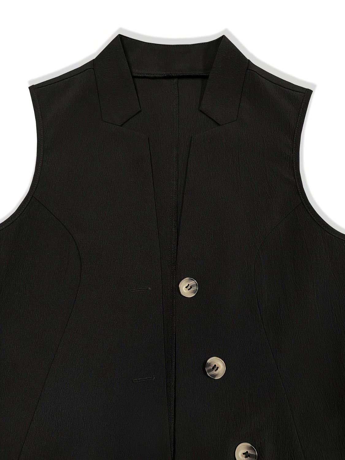 Button Up Surplice Vest