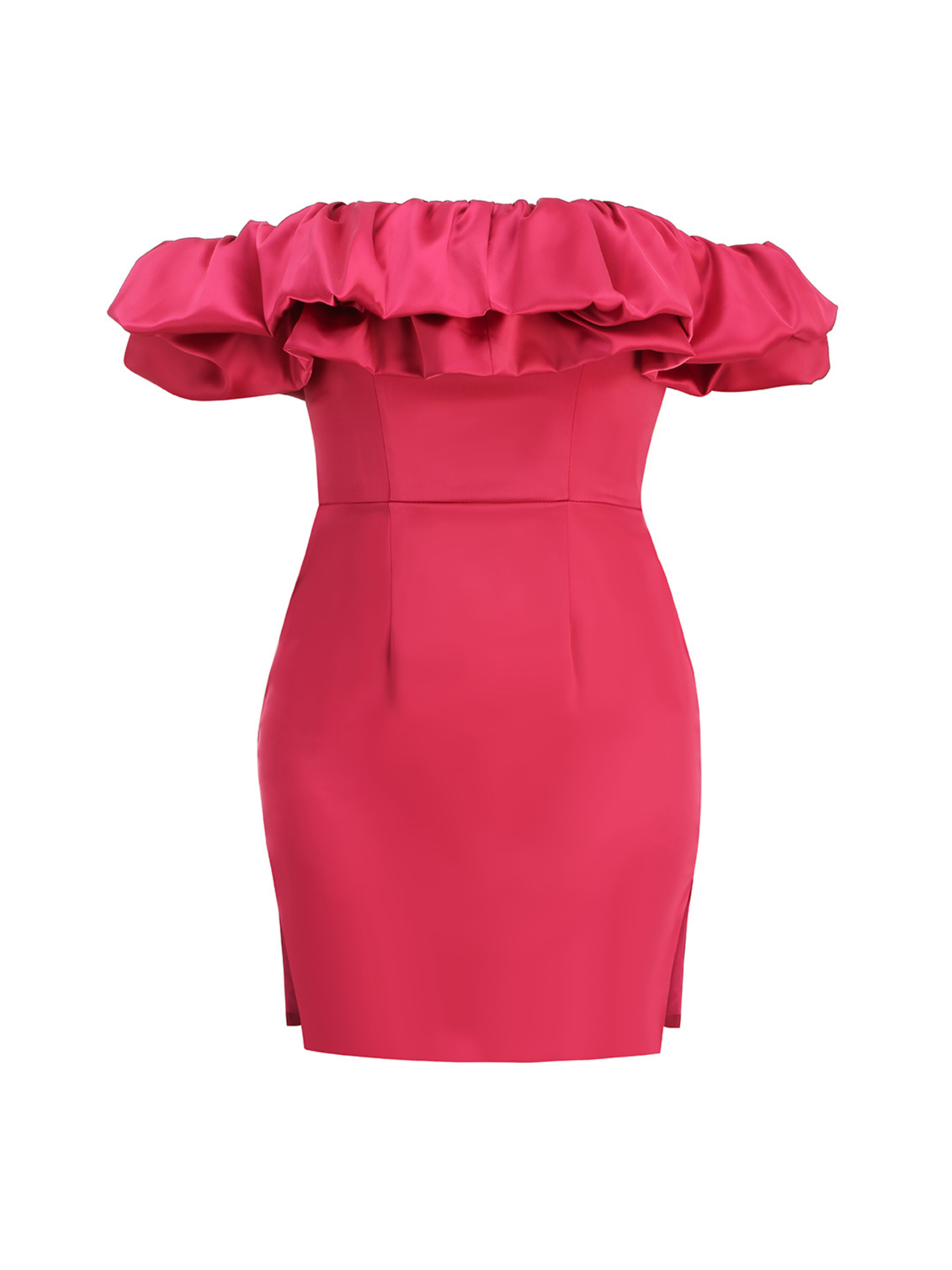 Bethel Off Shoulder Ruffle Mini Dress