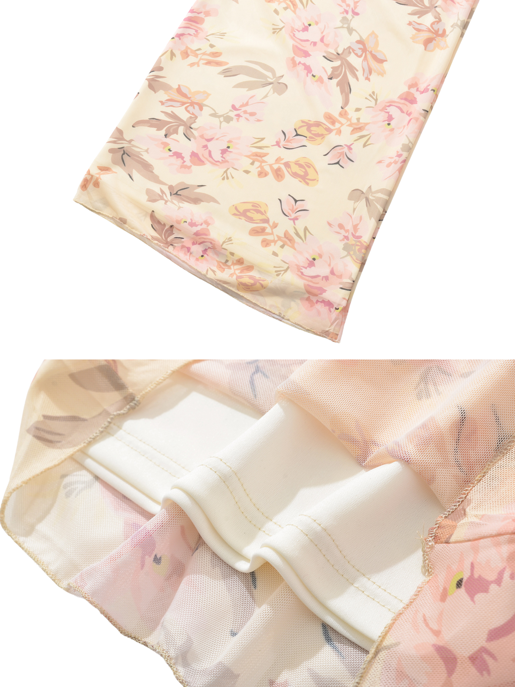 Anessa Floral Corset Top & Skirt Set
