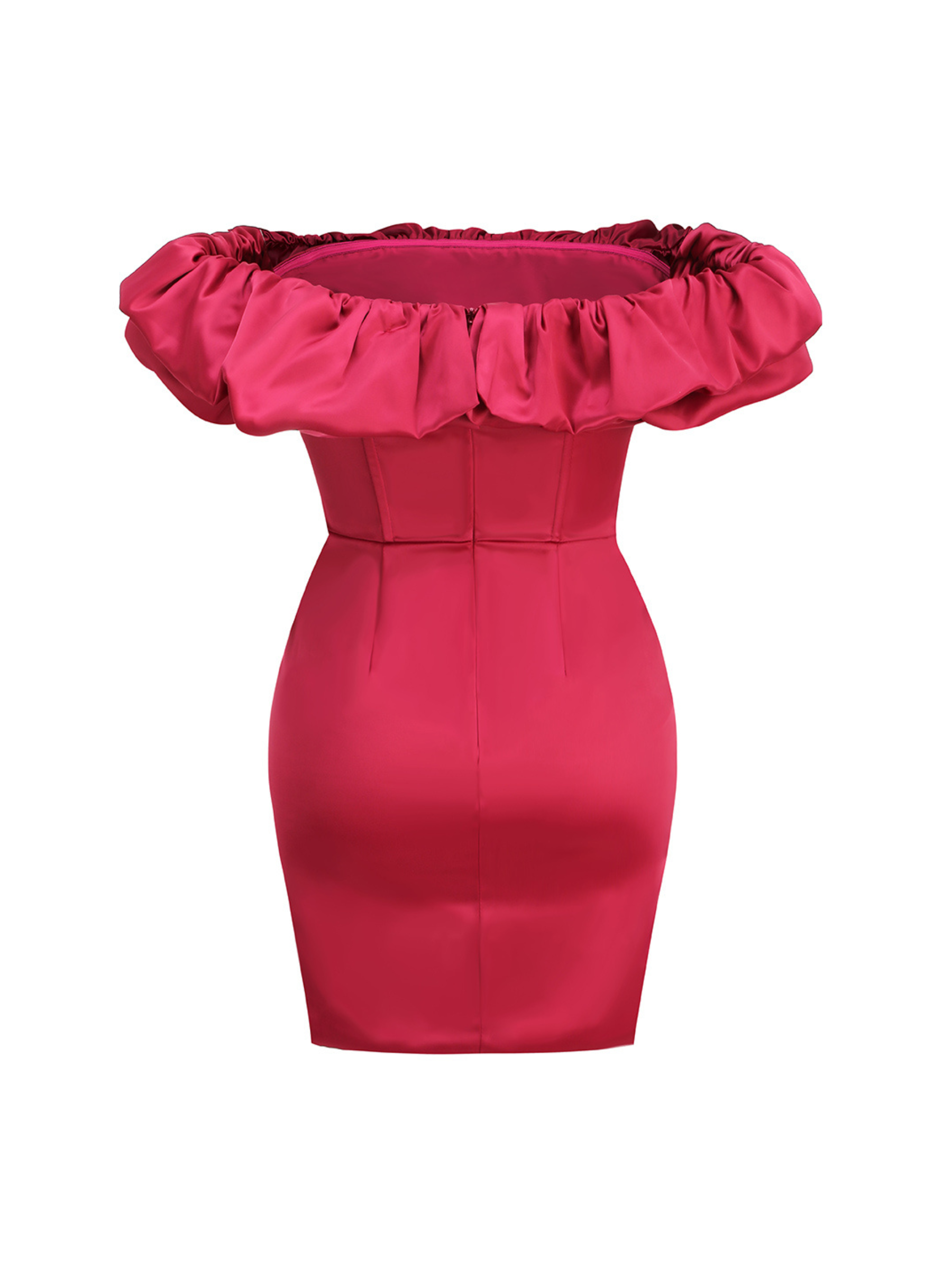 Bethel Off Shoulder Ruffle Mini Dress