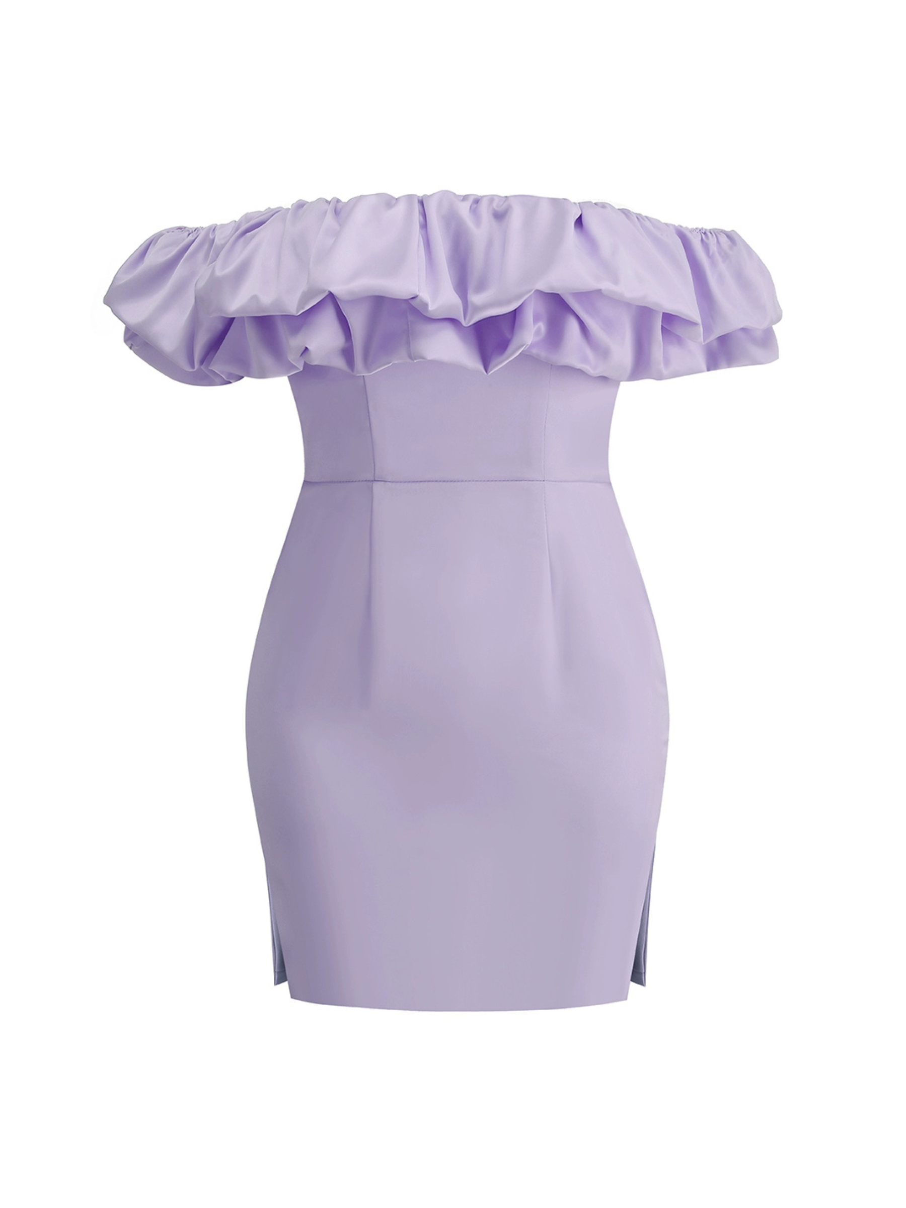 Bethel Off Shoulder Ruffle Mini Dress
