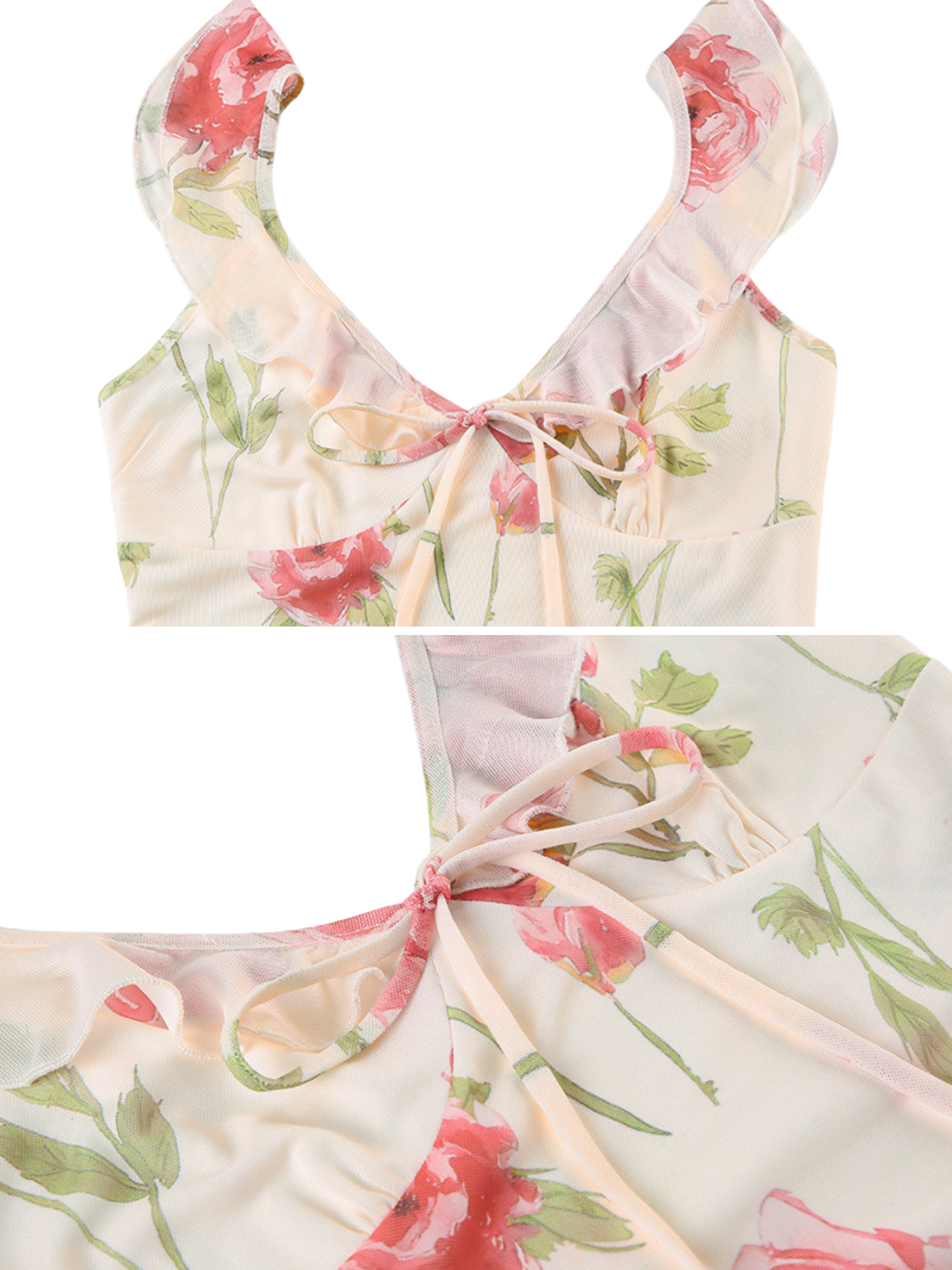 Amelia Floral Midi Dress