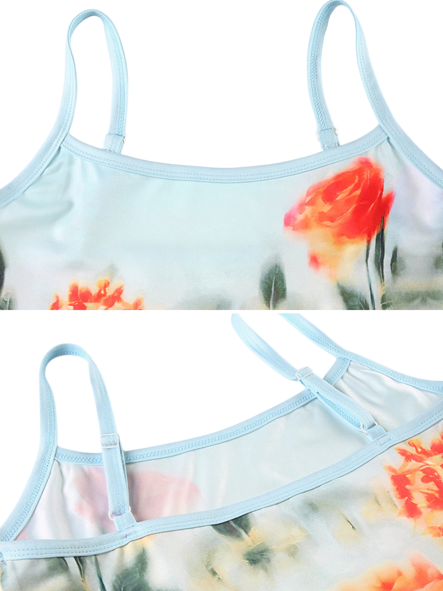 Ilyana Floral Midi Skirt Set