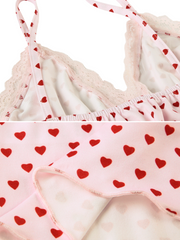 Lola Pink Heart Lounge Set