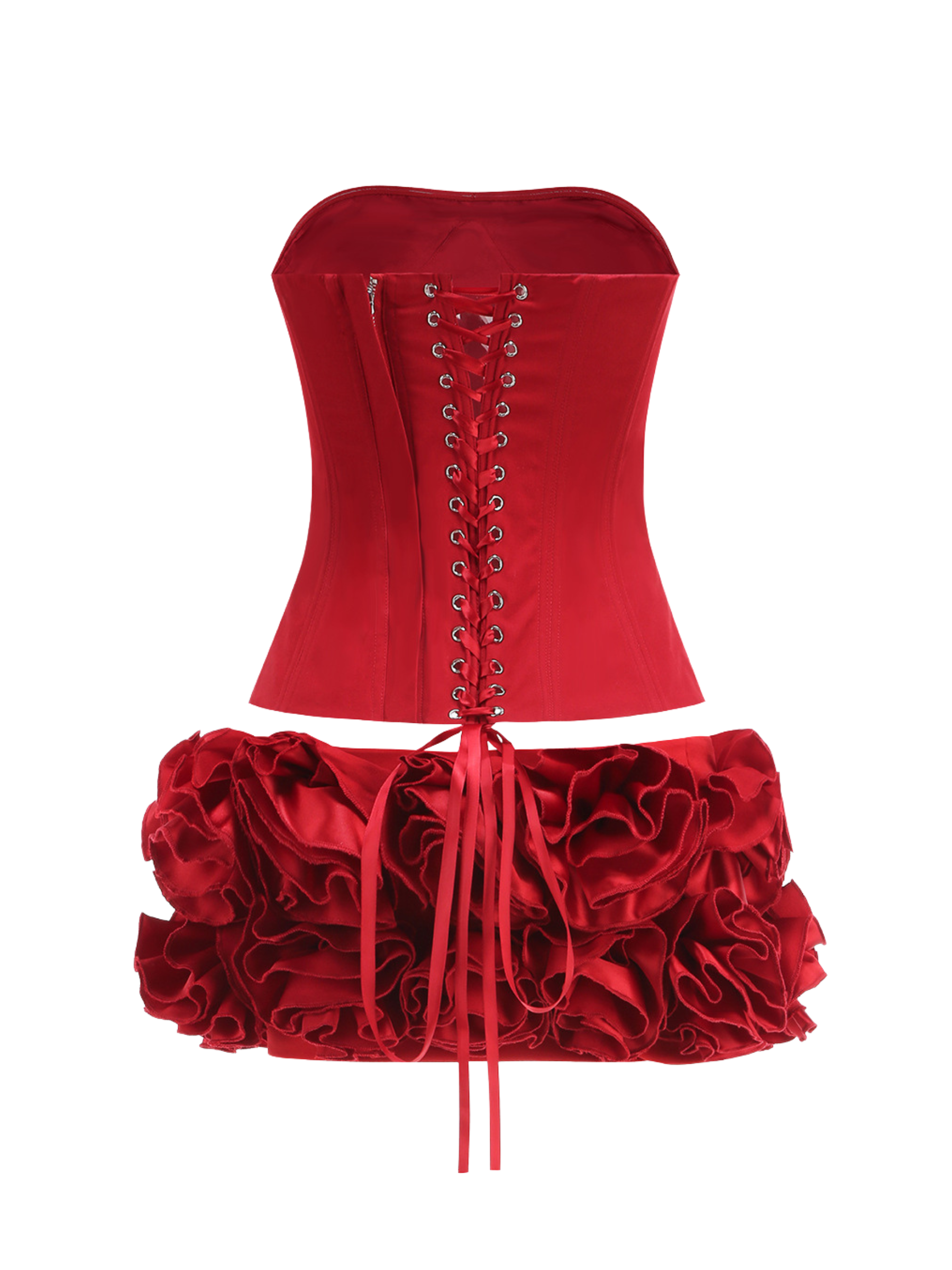 Inna Bloom Corset Skirt Set