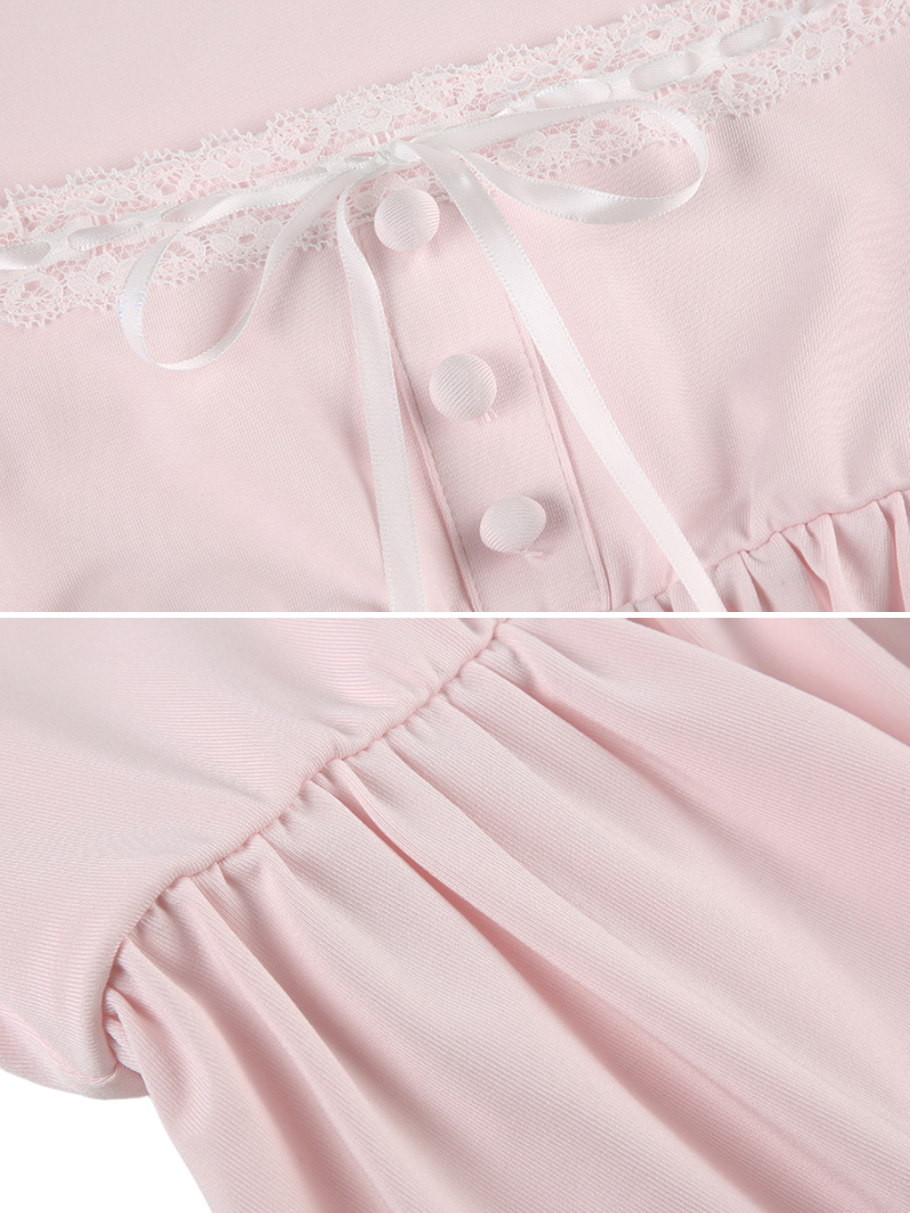Honey Lace Trim Baby Tee