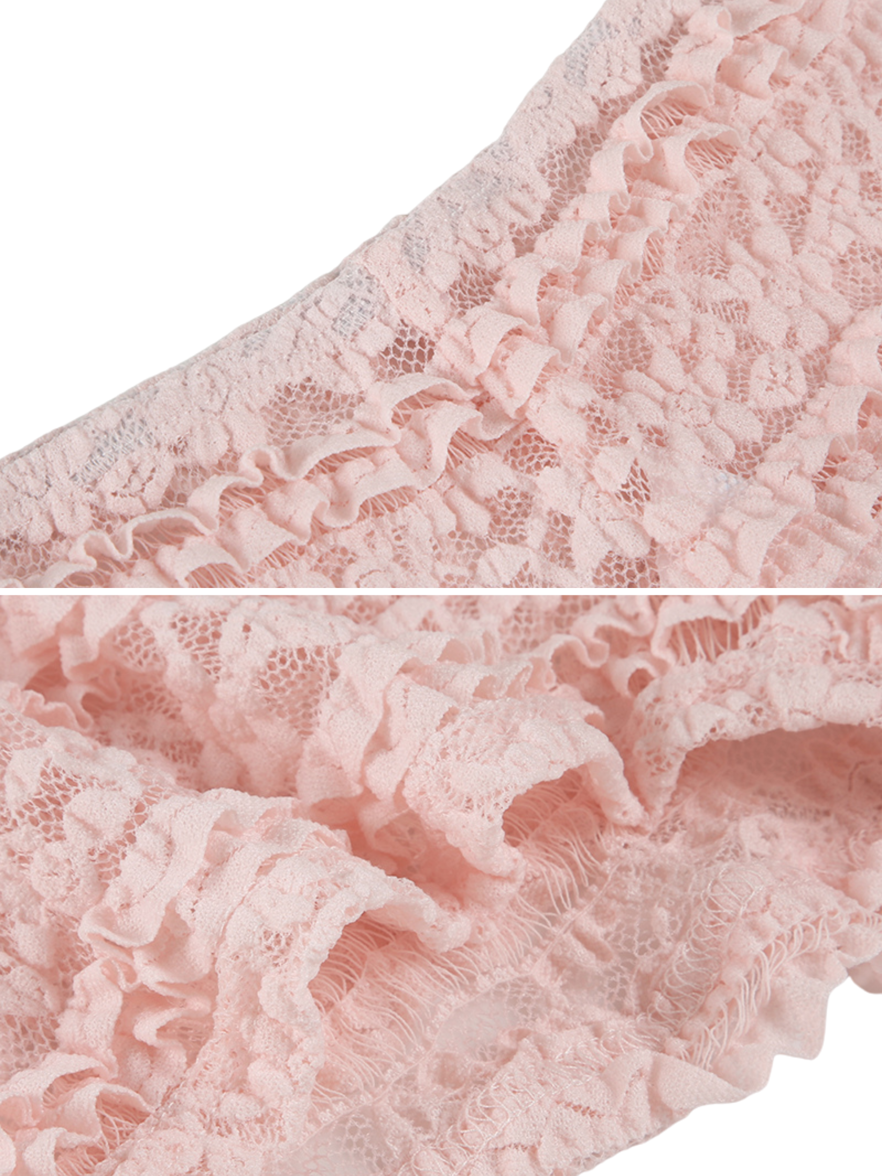 Cosette Lace Ruffle Shorts