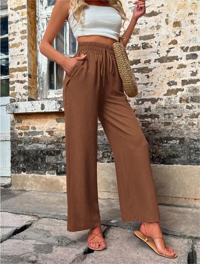 LEXI | LOOSE PANTS WITH HIGH WAIST