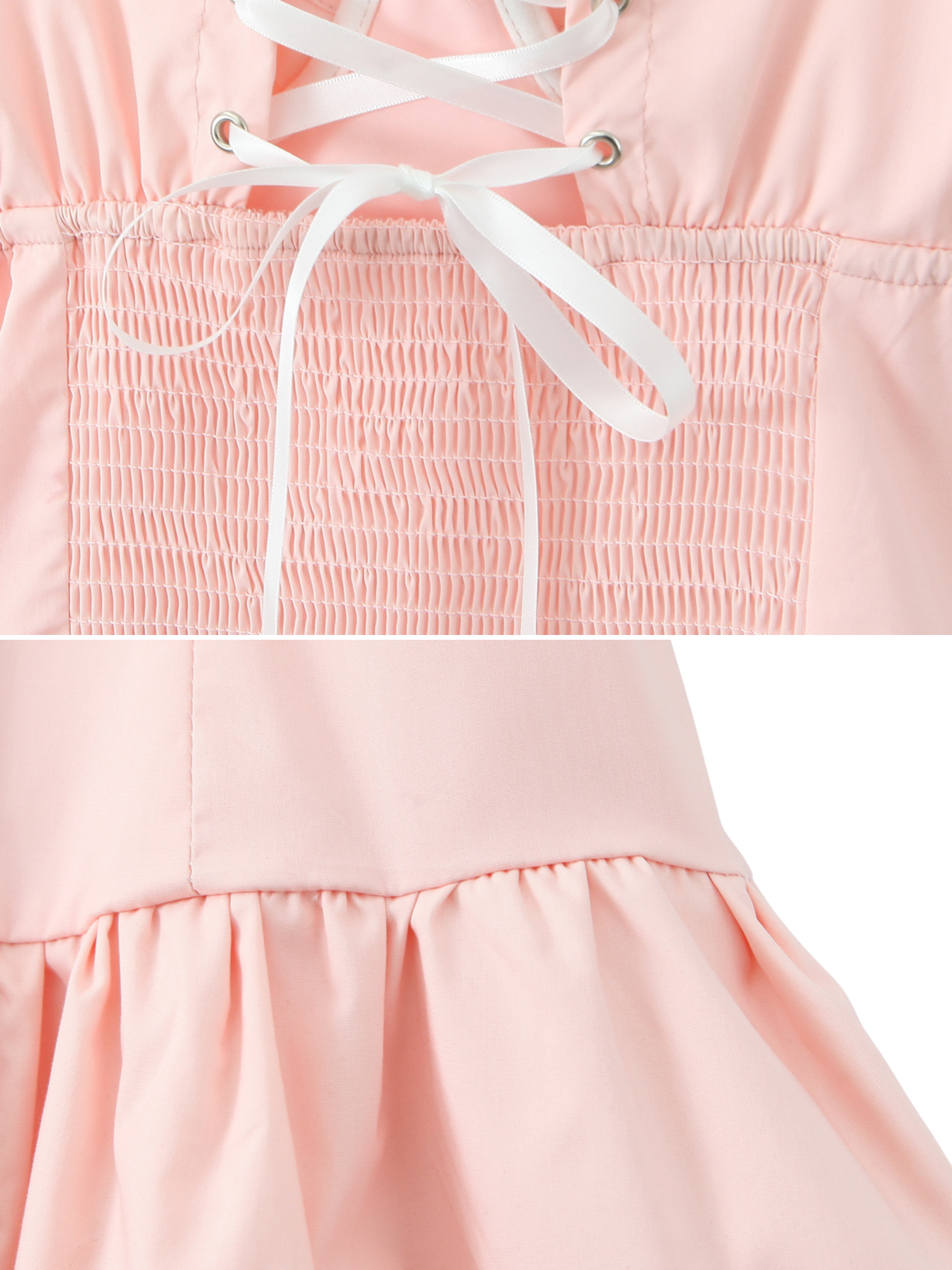 Ariya Embroidered Lace Mini Dress