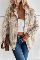 Jacke mit Knopfleiste und Taschen