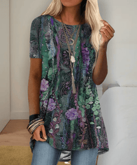 Léa - Camiseta de estilo elegante y con estilo