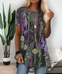 Léa - Camiseta de estilo elegante y con estilo