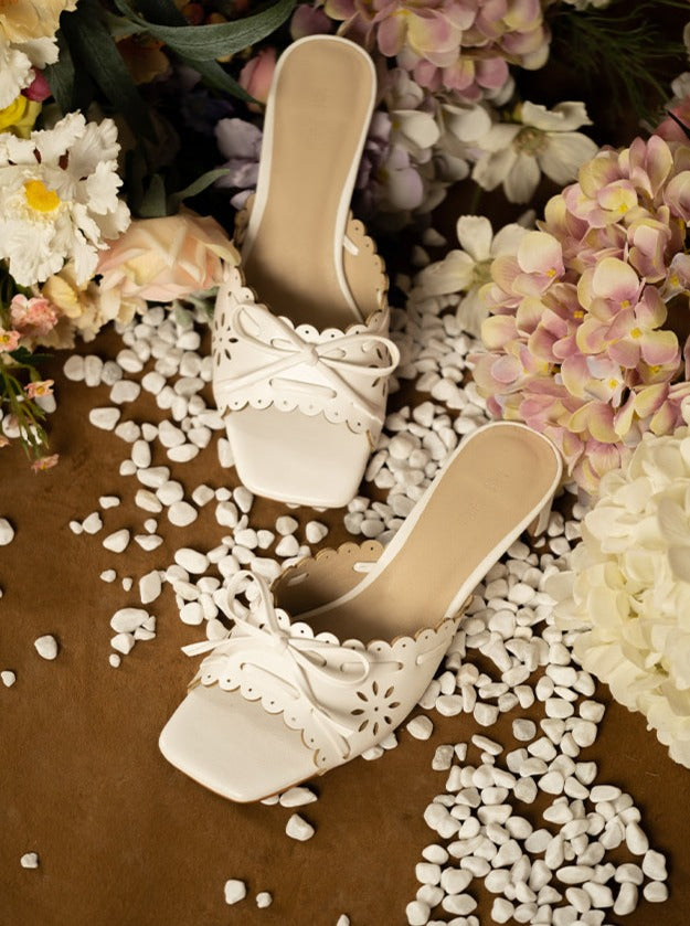 Artemis Kitten Heel Sandals