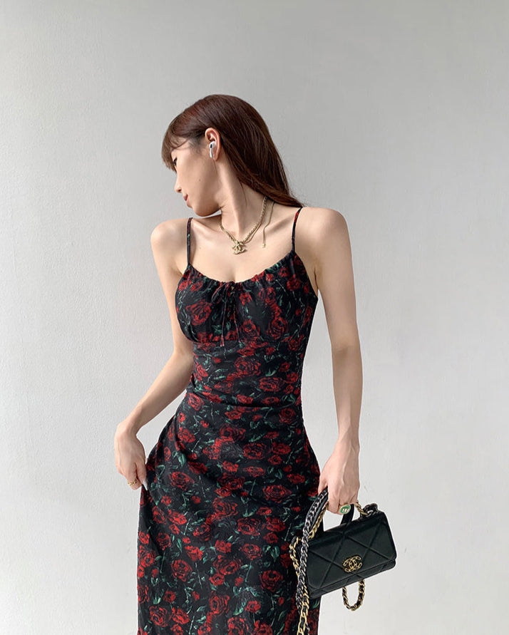 Emy Mesh Maxi Dress
