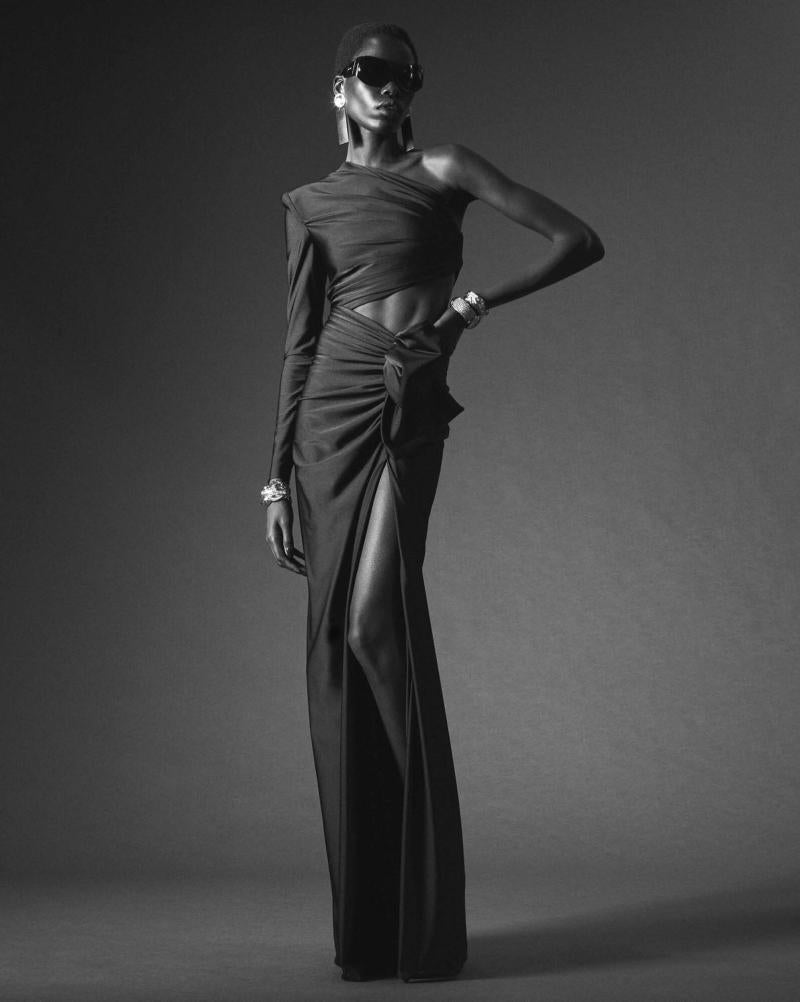 Brookelyn One-Shoulder Maxi Dress