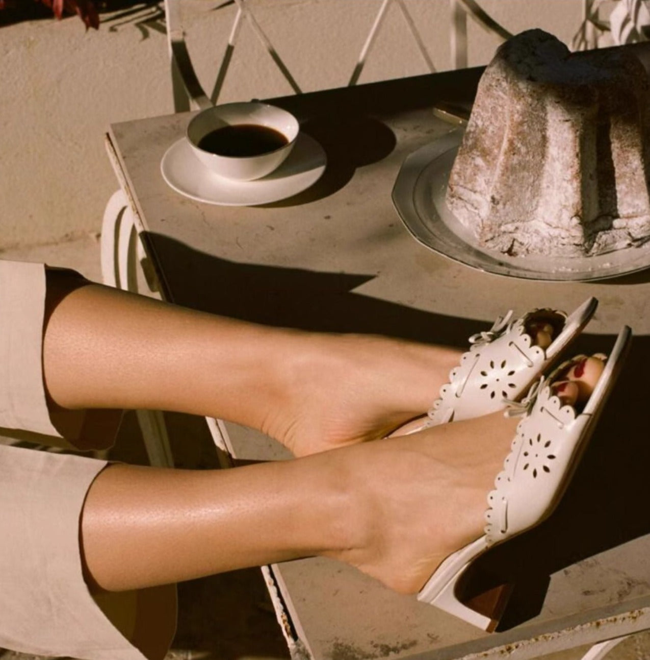 Artemis Kitten Heel Sandals