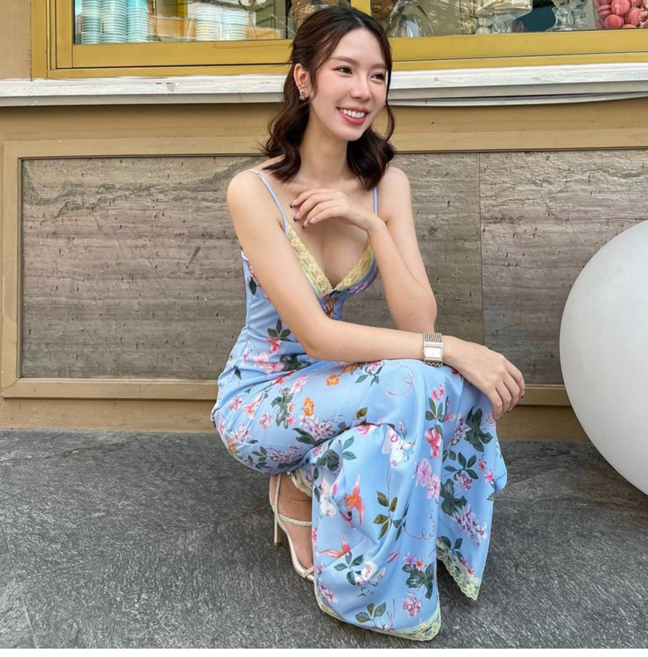Eleina Floral Maxi Dress