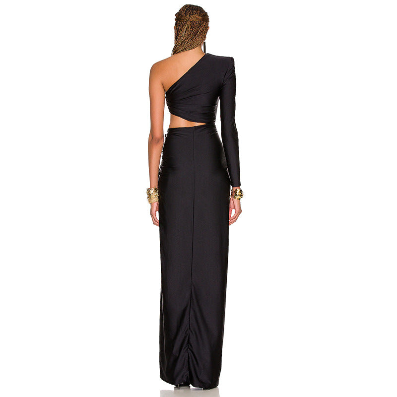 Brookelyn One-Shoulder Maxi Dress