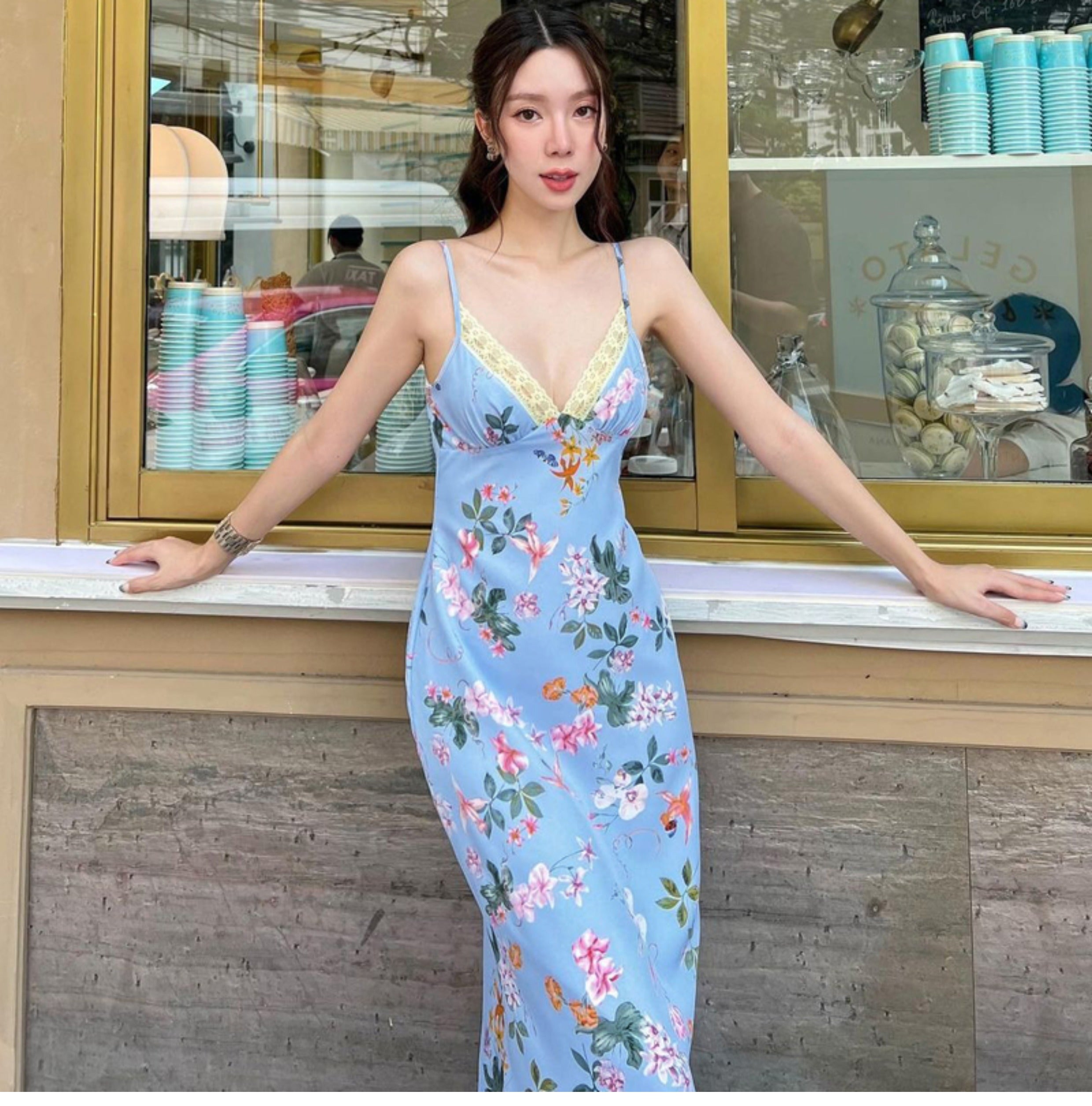 Eleina Floral Maxi Dress