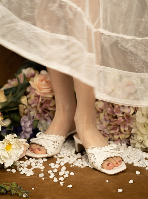 Artemis Kitten Heel Sandals