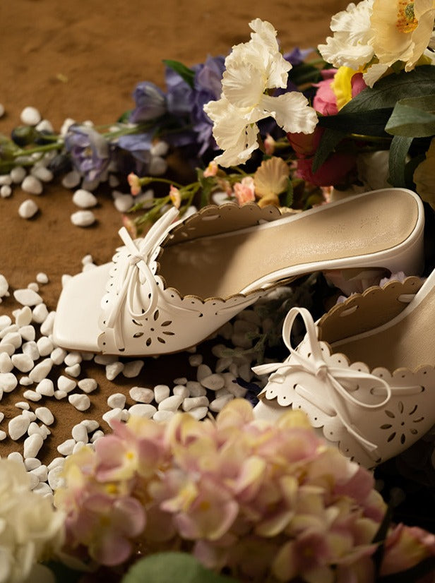 Artemis Kitten Heel Sandals