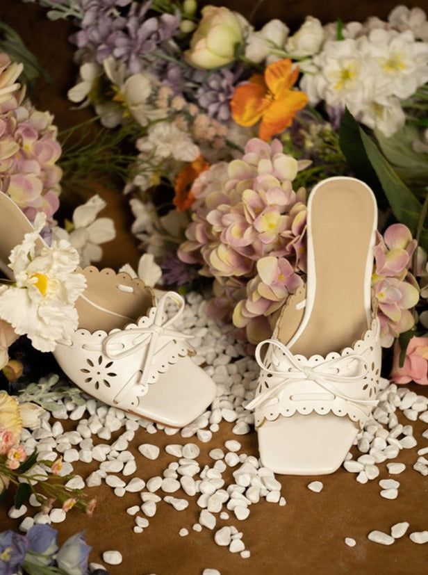 Artemis Kitten Heel Sandals