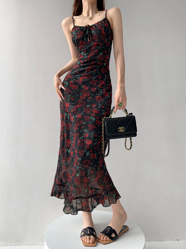Emy Mesh Maxi Dress