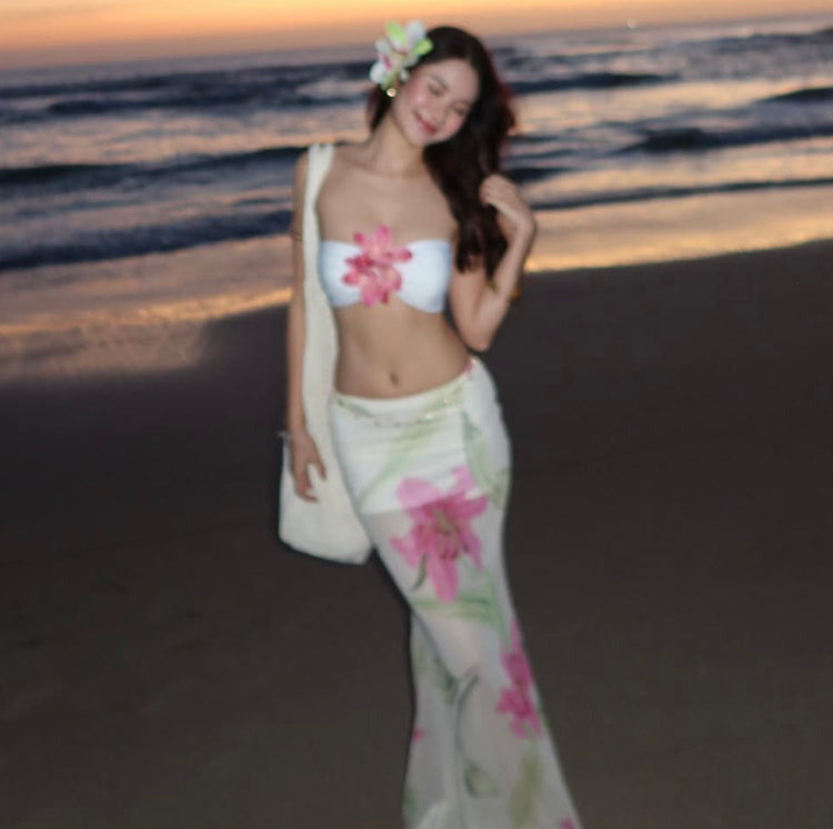 Devin Floral Skirt Set