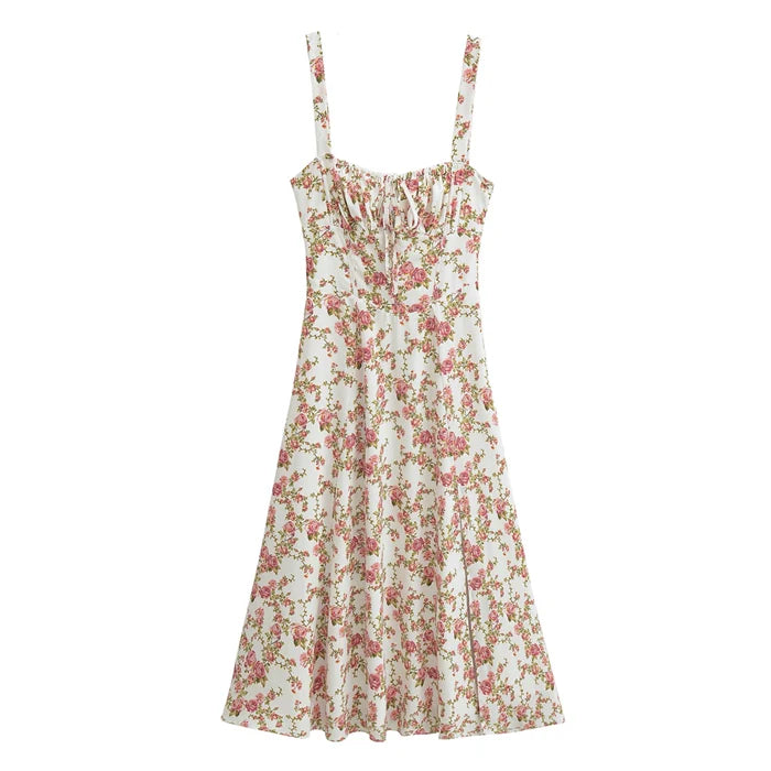 Isela Floral Midi Dress