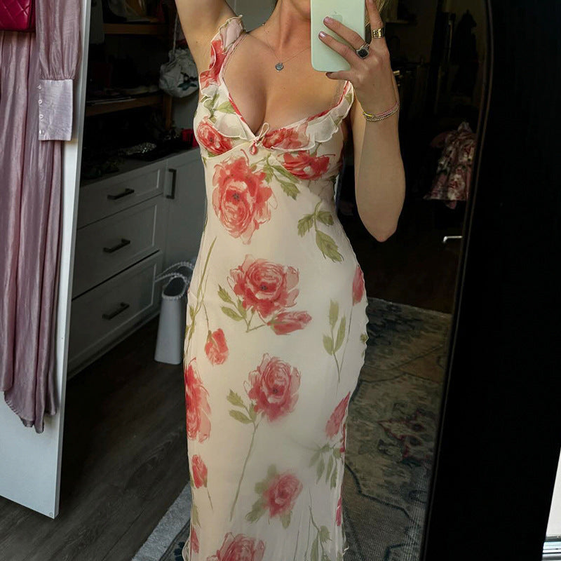 Amelia Floral Midi Dress