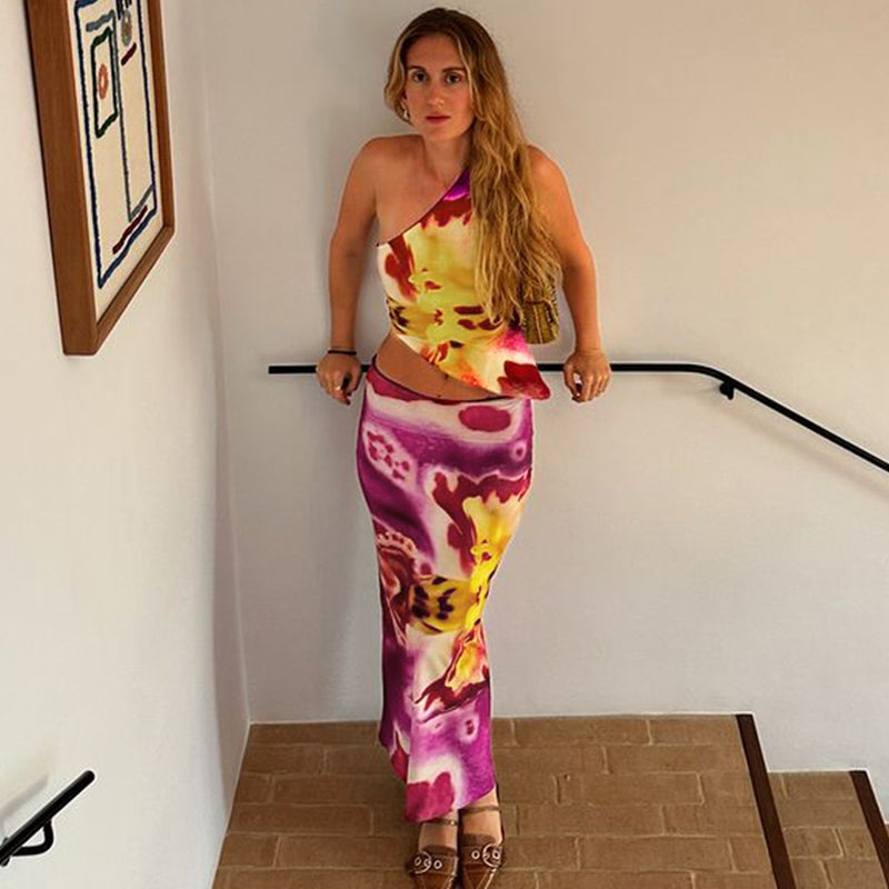 Arissa Floral Maxi Skirt