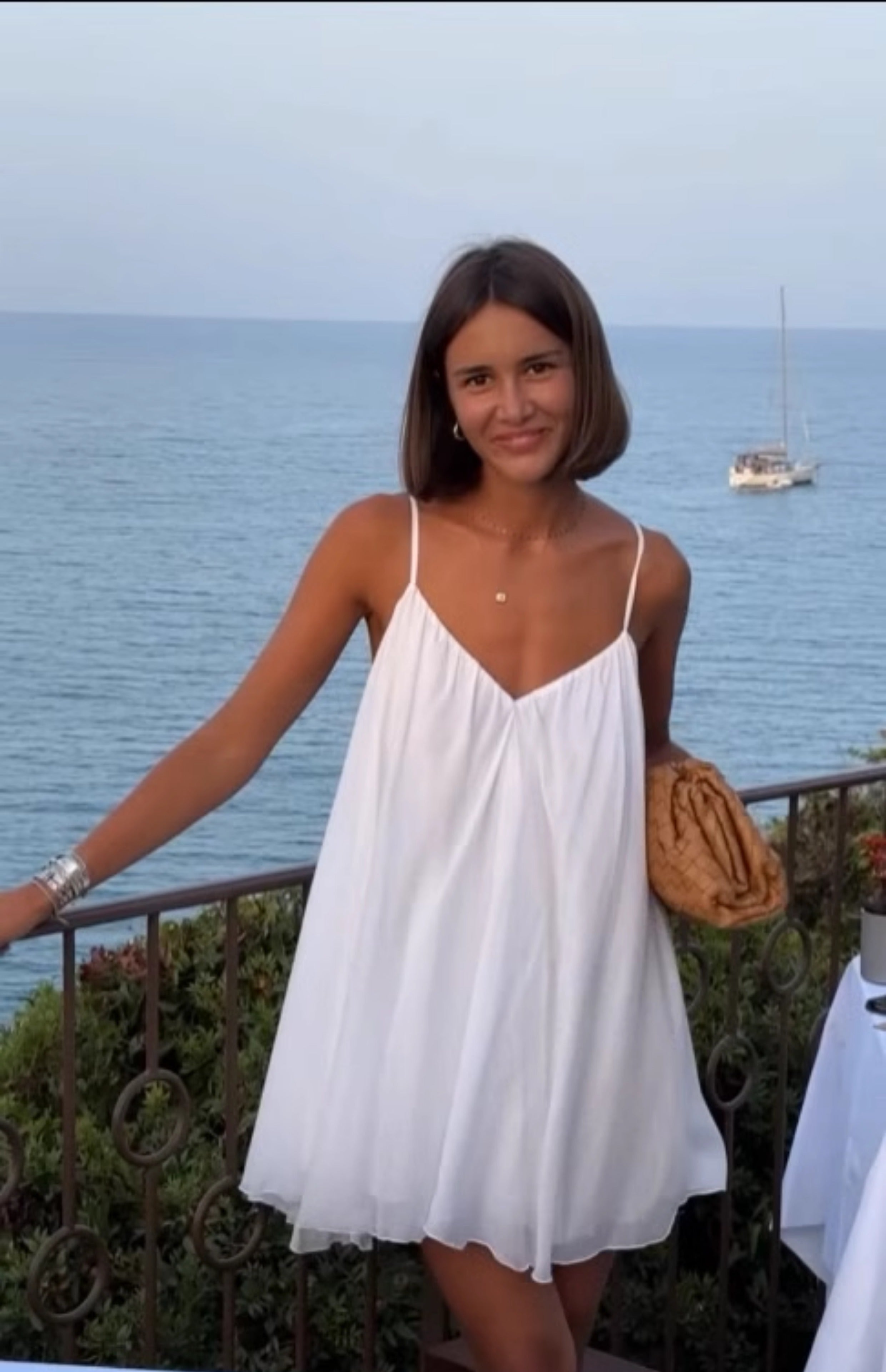 Clara Backless Mini Dress