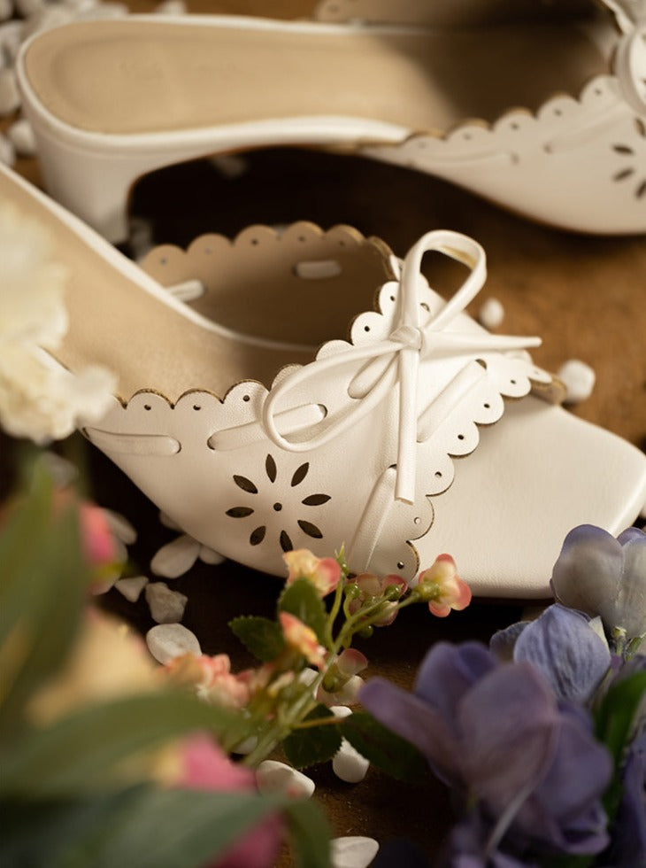 Artemis Kitten Heel Sandals