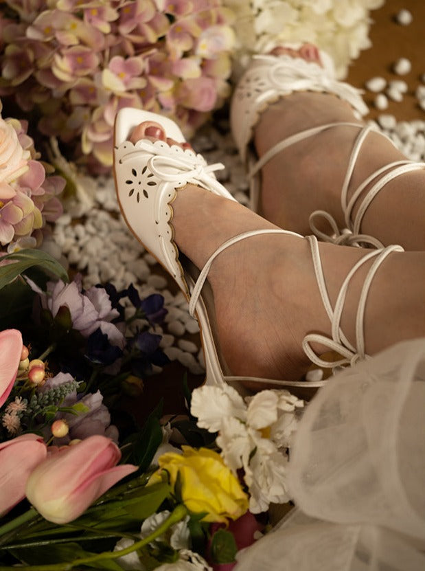 Artemis Kitten Heel Sandals