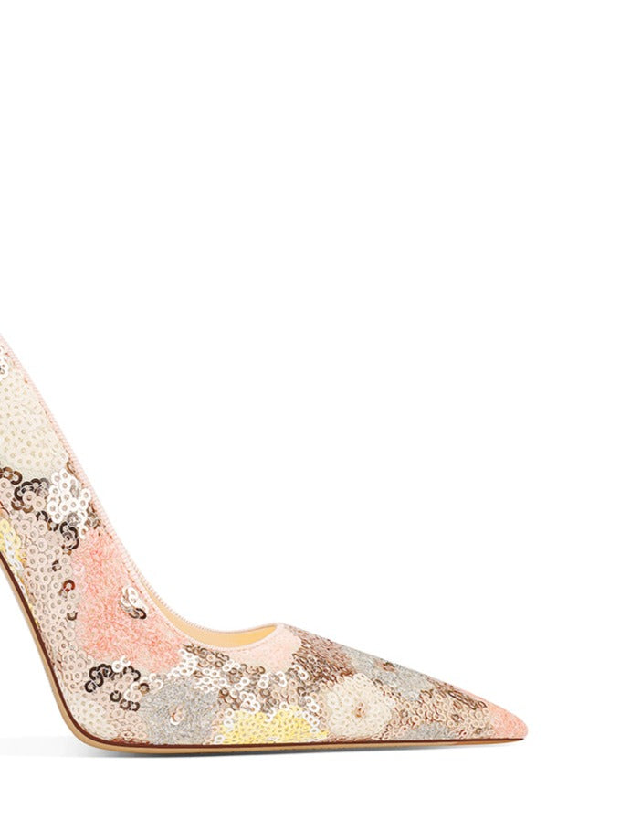 Isolde Sequin Heels